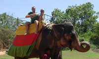 Sri Lanka Happy Holidys Elephant ride 