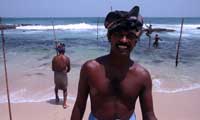 Srilanka Happy Holidys stilt fishing 