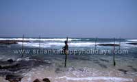 Srilanka Happy Holidys stilt fishing 